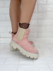 Jump Pudra Beyaz Süet Bot