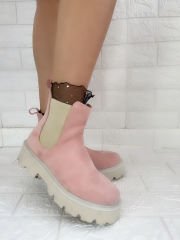 Jump Pudra Beyaz Süet Bot