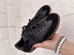 Kozzy Siyah Hakiki Deri Sneaker Ayakkabı
